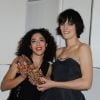 Naidra Ayadi (Polisse) et Clotilde Hesme (Angèle et Tony), ex aequo pour le prix de l'espoir aux César le 24 février 2012