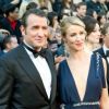 Jean Dujardin et Alexandra Lamy lors des Oscars à Los Angeles le 26 février 2012