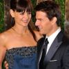 Tom Cruise et Katie Holmes à l'after party organisée par Vanity Fair, le 26 février 2012 à Los Angeles.