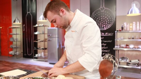 Carl pendant la cinquième émission de Top Chef 3, lundi 27 février 2012 sur M6