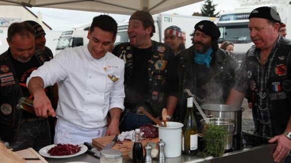 Denny pendant la cinquième émission de Top Chef 3, lundi 27 février 2012 sur M6