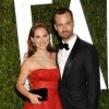 Natalie Portman et Benjamin Millepied le 26 février 2012 à Los Angeles lors de la cérémonie des Oscars