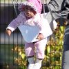 Exclusif : Kristin Davis et sa craquante fille Gemma Rose au parc de Santa Monica le 22 février 2012