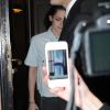 Kristen Stewart sortant du restaurant Sardegna a Tavola à Paris le 3 mars 2012
