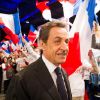 Nicolas Sarkozy donnait un meeting à Bordeaux, le samedi 3 mars 2012, en vue de la présidentielle de 2012.