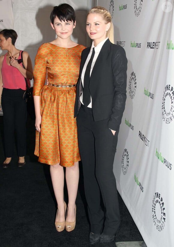 Ginnifer Goodwin et Jennifer Morrison à la soirée Once Upon A Time, à Beverly Hills, le 4 mars 2012.
