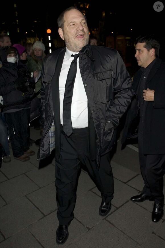 Harvey Weinstein à Londres, le 12 février 2012.
