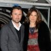 Alexandre Brasseur et sa femme lors de la soirée The Artist au restaurant Le Georges à Paris le 6 mars 2012