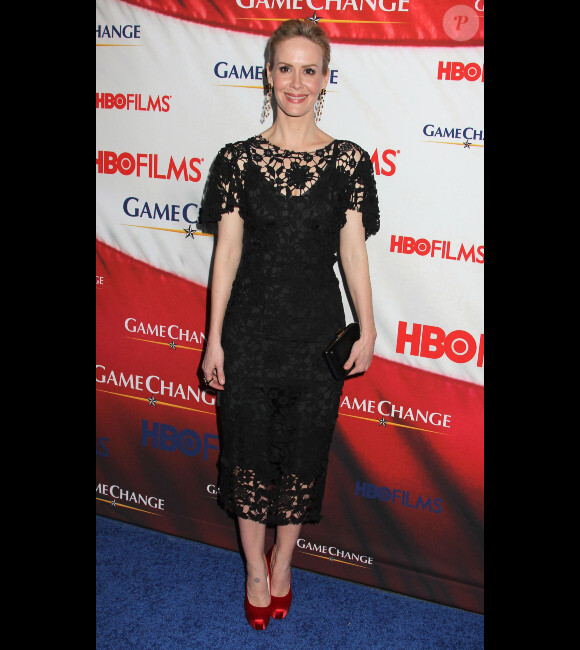 Sarah Paulson à l'avant-première de Game Change, le 7 mars 2012 à New York.