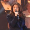 Isabelle Boulay lors de l'enregistrement de l'émission Les Années Bonheur le 6 mars 2012 - diffusion le 17 mars sur France 2