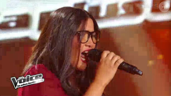 Prestation d'Amalya dans The Voice le samedi 10 mars 2012 sur TF1