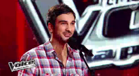 Prestation d'Arthur dans The Voice le samedi 10 mars 2012 sur TF1