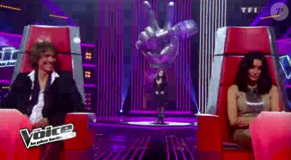 Prestation de Stéphanie dans The Voice le samedi 10 mars 2012 sur TF1