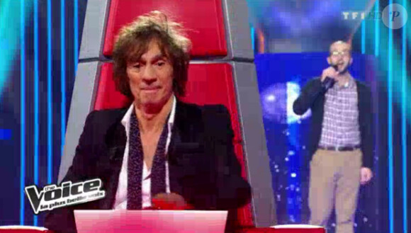 Prestation de Jhony dans The Voice sur TF1 le samedi 10 mars 2012