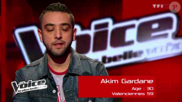 Prestation d'Akim dans The Voice le samedi 10 mars 2012 sur TF1