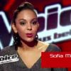 Sofia dans The Voice sur TF1 samedi 10 mars 2012