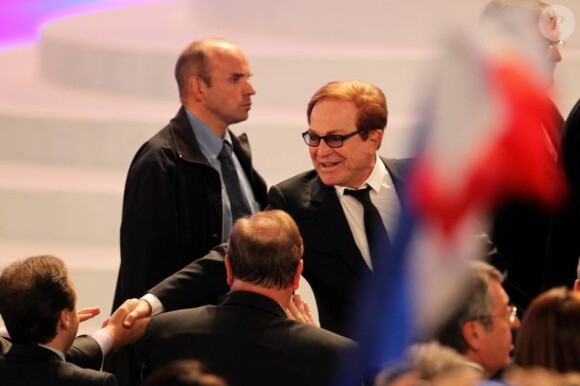 Orlando le 11 mars 2012 lors du meeting de Villepinte de Nicolas Sarkozy
