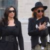 Beyoncé Knowles super lookée et entourée des deux femmes de sa vie à New York : sa fille Blue Ivy et sa maman Tina. Le 12 mars 2012