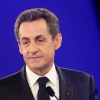 Nicolas Sarkozy lors de son meeting à Villepinte le 11 mars 2012