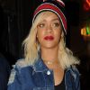 Rihanna, divine au milieu de la foule de fans et de photographes,  sort du restaurant Emilio's Ballato à New York, le 13 mars 2012.