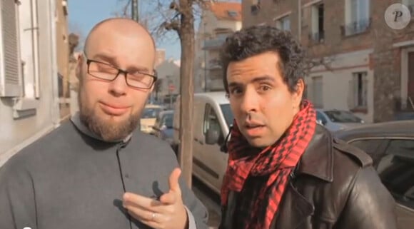 Sébastien-Abdelhamid et Abdel Alaoui dans Bref., je crois que je suis raciste