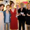 Elisabeth Reynaud, Tristane Banon, Isabelle Alexis et Emilie de Turckheim lors du Prix Bel Ami à l'hôtel Bel Ami le 22 mars 2012 à Paris 