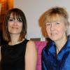 Diane Ducret et Sylvie Bourgeois lors du Prix Bel Ami à l'hôtel Bel Ami le 22 mars 2012 à Paris 
