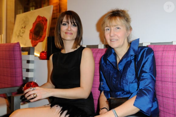 Diane Ducret et Sylvie Bourgeois lors du Prix Bel Ami à l'hôtel Bel Ami le 22 mars 2012 à Paris 