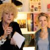 Elisabeth Reynaud et Tristane Banon lors du Prix Bel Ami à l'hôtel Bel Ami le 22 mars 2012 à Paris 