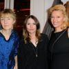 Sylvia Bourgeois, Virginie de Clausade et Isabelle Alexis lors du Prix Bel Ami à l'hôtel Bel Ami le 22 mars 2012 à Paris 