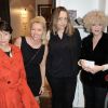 Isabelle Alexis, Virginie Despentes et Elisabeth Reynaud lors du Prix Bel Ami à l'hôtel Bel Ami le 22 mars 2012 à Paris 