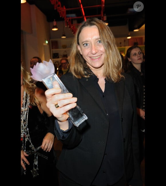 Virginie Despentes lors du Prix Bel Ami à l'hôtel Bel Ami le 22 mars 2012 à Paris 