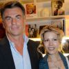 Bruno Gaccio et Tristane Banon lors du Prix Bel Ami à l'hôtel Bel Ami le 22 mars 2012 à Paris 
