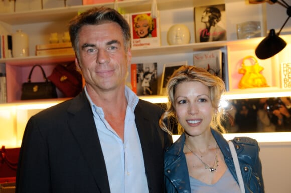 Bruno Gaccio et Tristane Banon lors du Prix Bel Ami à l'hôtel Bel Ami le 22 mars 2012 à Paris 