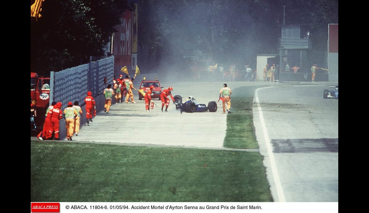 Photo : Ayrton Senna a trouvé la mort au 6e tour du Grand Prix de San
