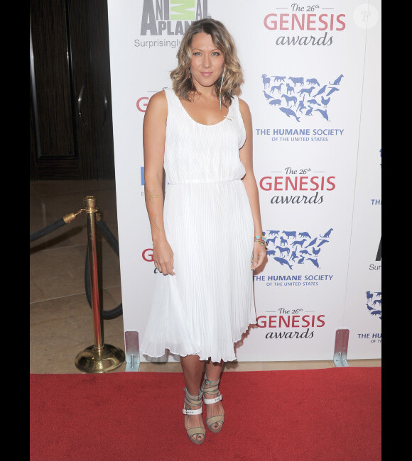 Colbie Caillat lors des 26es Genesis Awards à Beverly Hills, le 24 mars 2012