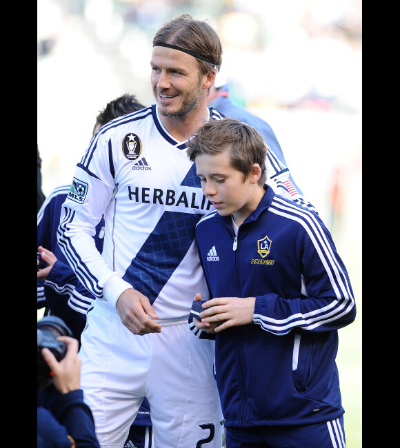 David Beckham le 18 mars 2012 à Los Angeles