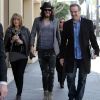 Russell Brand et sa chérie Nikolett Barabas à Los Angeles le 19 mars 2012