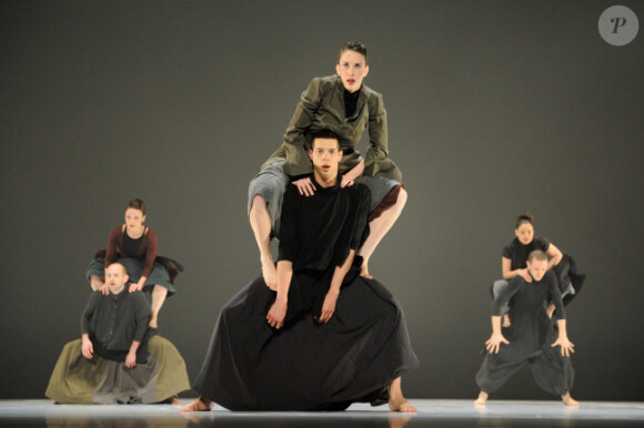 La troupe Vertigo Dance Company le 27 mars 2012 au Théâtre des Champs Elysées pour le Gala Scopus