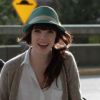 Carly Rae Jepsen arrive à l'aéroport de Vancouver, au Canada, le 20 mars 2012.