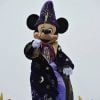 Grosse ambiance à Disneyland Paris pour la célébration du 20e anniversaire du parc, à Marne-la-Vallée, le samedi 31 mars 2012.