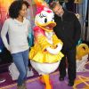 Luc Besson et son épouse Virginie, lors de la célébration du 20e anniversaire de Disneyland Paris, à Marne-la-Vallée, le samedi 31 mars 2012.