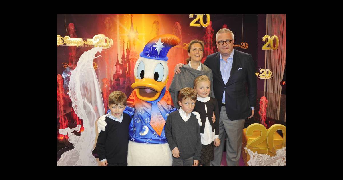 Le prince Philippe de Belgique, venu en famille, lors de la célébration du 20e anniversaire de ...