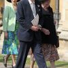 Andrew Parker Bowles. Jour de commémoration à Windsor : vendredi 30 mars 2012 au matin, les royaux britanniques se remémoraient, à l'initiative de la reine Elizabeth II, les regrettées reine mère et princesse Margaret, respectivement décédées à 101 et 71 ans en 2002.