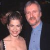 James Cameron et Linda Hamilton, en décembre 1997 à Los Angeles.