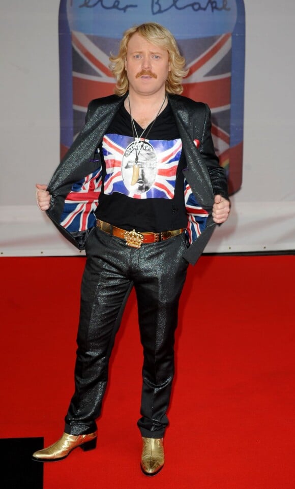 Leigh Francis à Londres pour les Brit Awards. Le 21 février 2012.