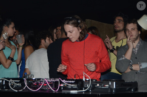 Pierre Sarkozy aka DJ Mosey le 7 avril 2012 à l'ArtCafe de Rome