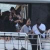 EXCLU. Beyoncé et Jay-Z et leur fille Blue Ivy en vacances à Saint Barthelemy le 8 avril 2012