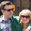 Olivia Wilde et son petit ami Jason Sudeikis passent un moment romantique dans les rues de Manhattan le 14 avril 2012 à New York