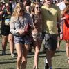 Emma Roberts et Chord Overstreet amoureux sur la pelouse du festival de Coachella le 15 avril 2012